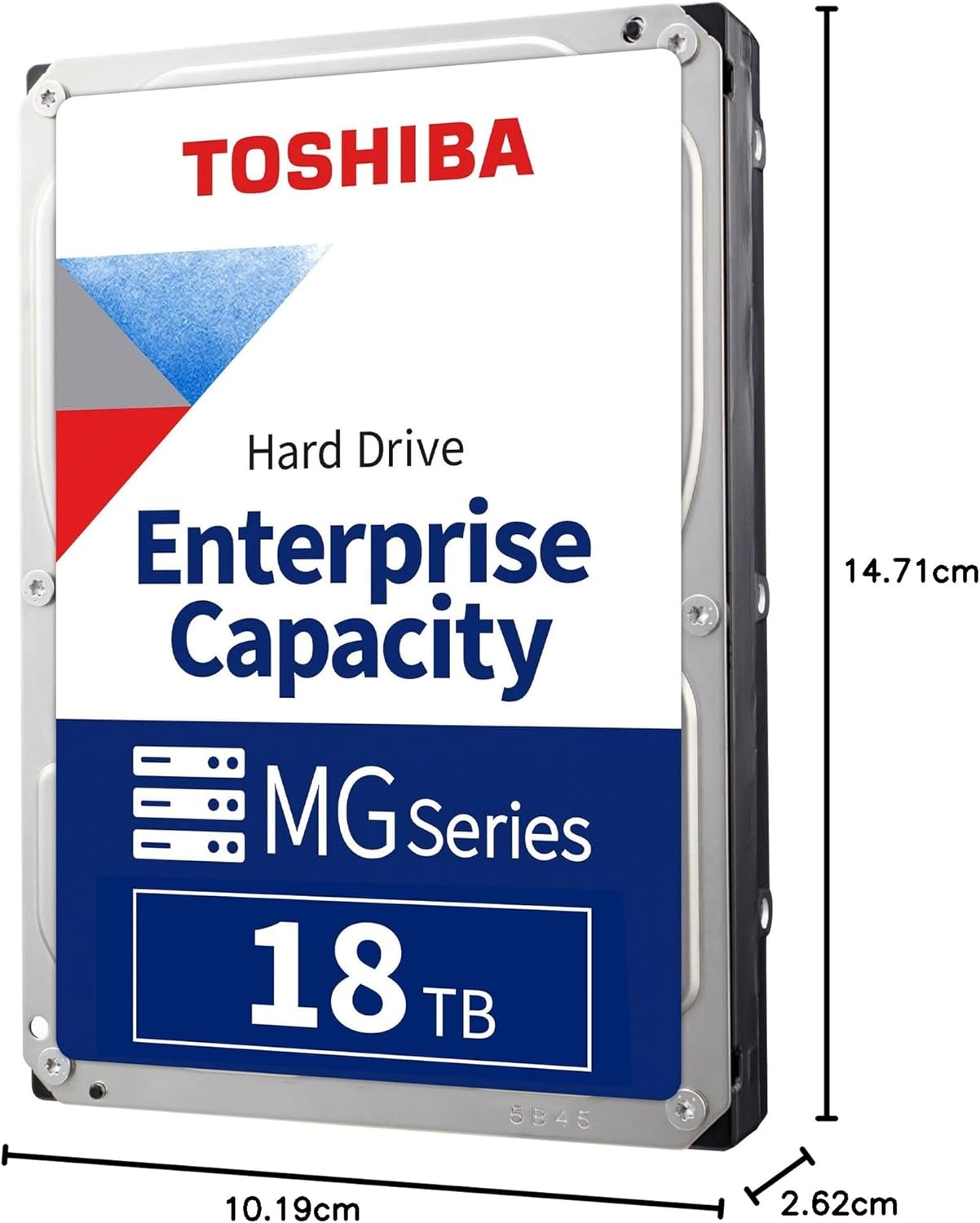 Toshiba 18TB MG Series Enterprise 3.5" SATA Internal Hard Drive – MG09ACA18TE