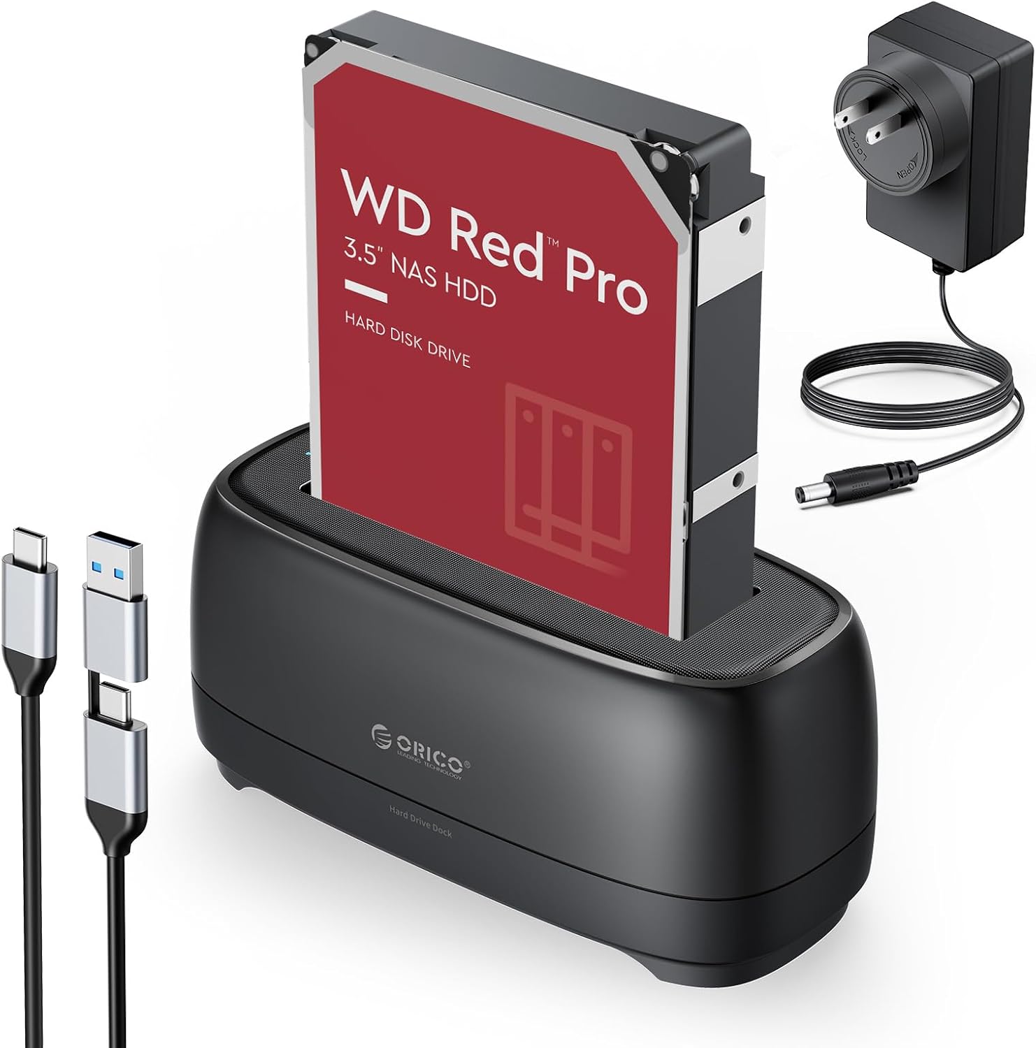 ORICO 3.5" Hard Drive Docking Station (DD18C3)