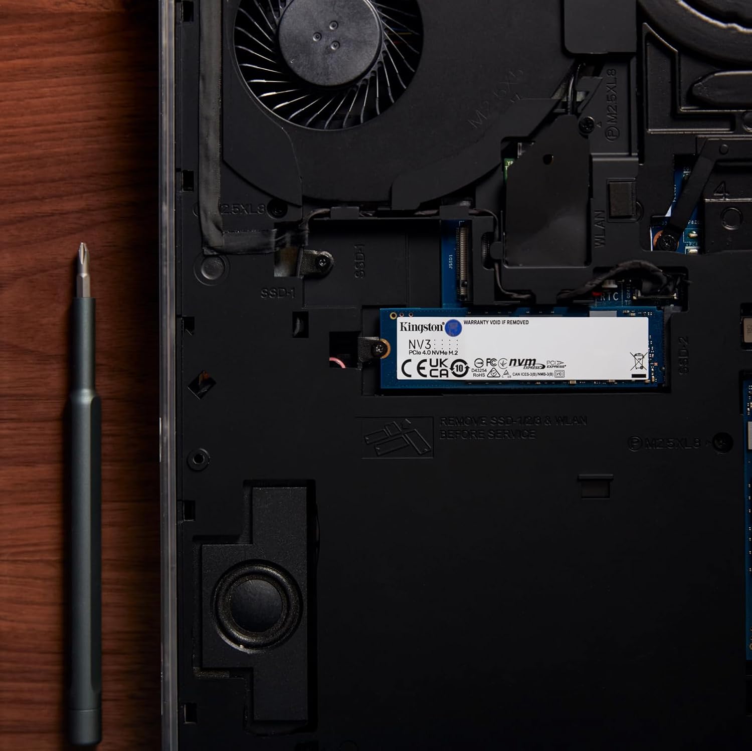 Kingston NV3 PCIe 4.0 NVMe M.2 SSD 1000G(1TB), SNV3S/1000G, Upto 6,000MB/s