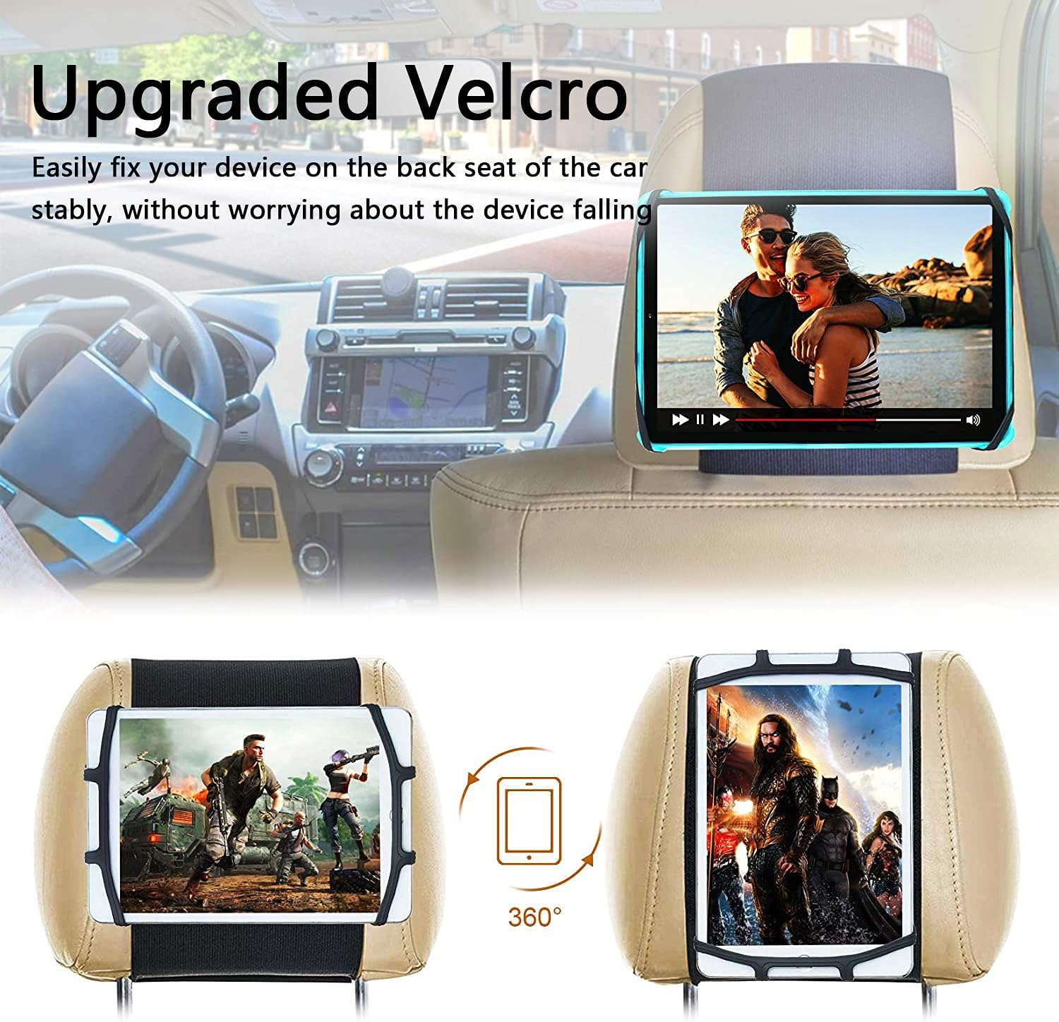 FANGOR 2 Pack Tablet Holder for car