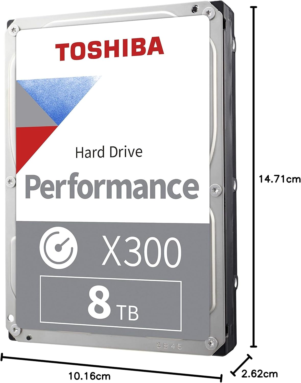 Toshiba X300 8TB Performance & Gaming 3.5-Inch SATA Internal Hard Drive – 7200 RPM, 512MB Cache