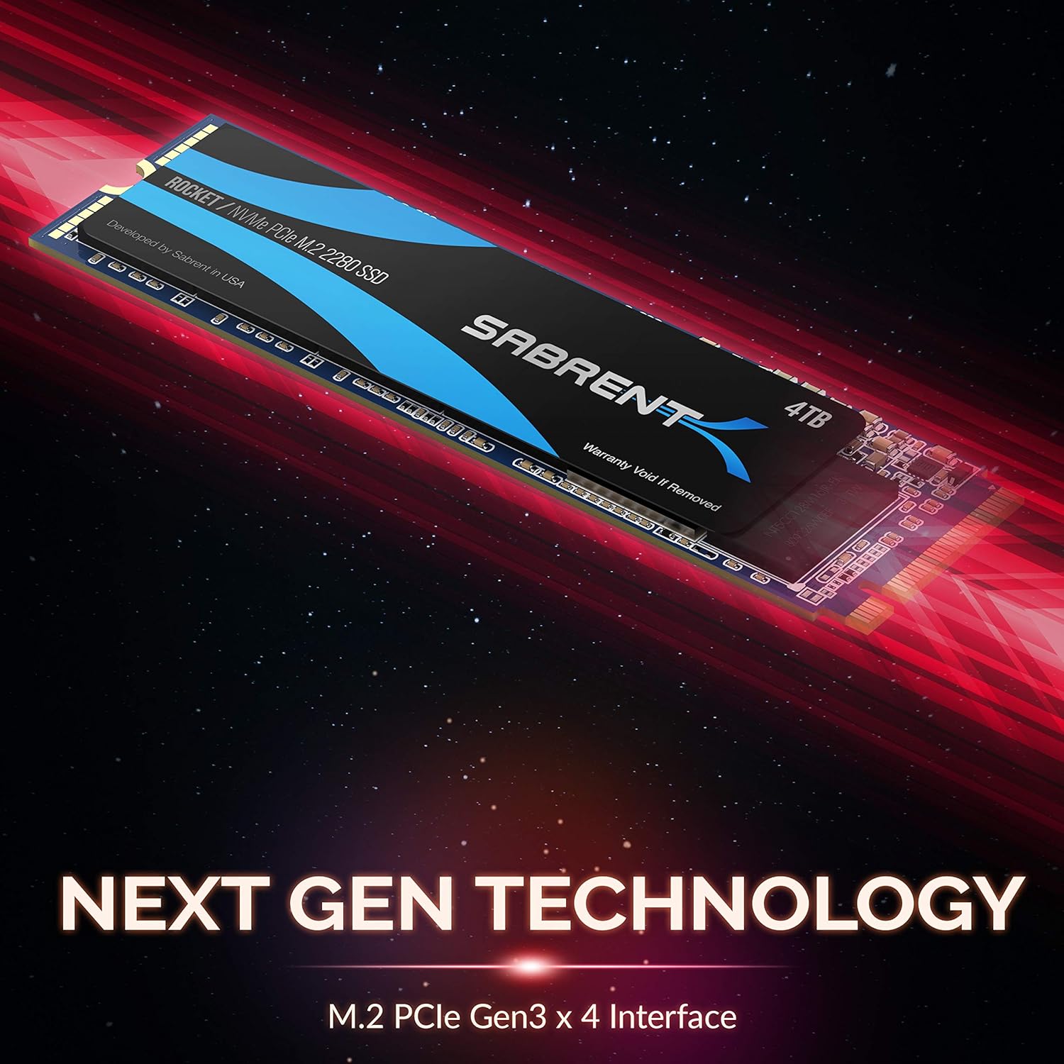 Sabrent Rocket 4TB NVMe PCIe Gen3 M.2 2280 Internal SSD-6