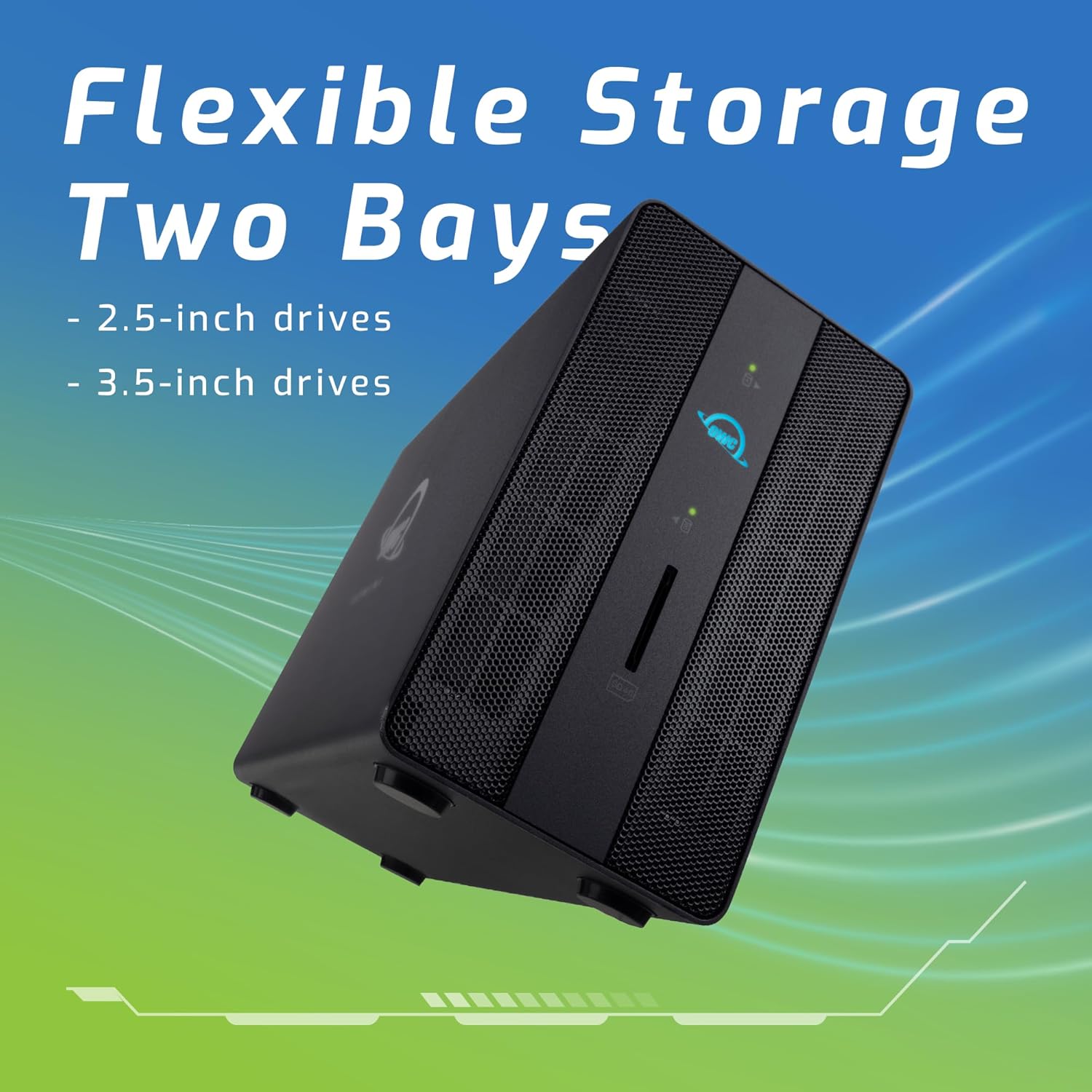 OWC Gemini Thunderbolt Dock & Dual Bay RAID Storage Enclosure