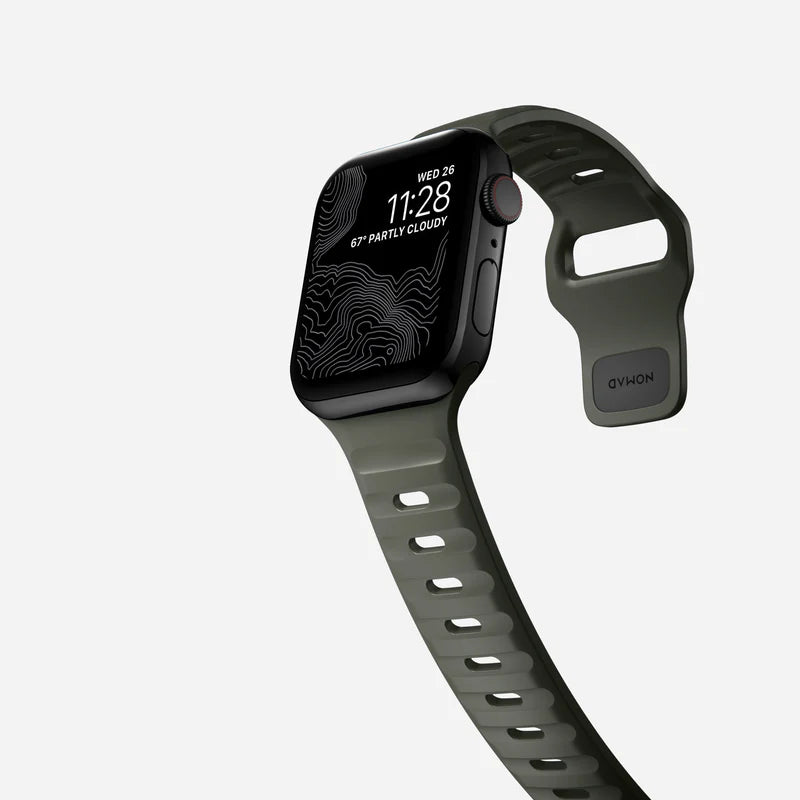 NOMAD Sport Band for Apple Watch (41/42 mm) – Ash Green