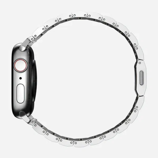 NOMAD Steel Band for Apple Watch 41/42 mm – Silver