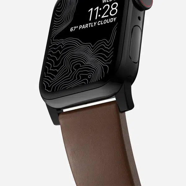 NOMAD Modern Band – Premium Leather Strap for Apple Watch