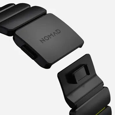 NOMAD Stratos Band – Volt (FKM + Titanium Hardware, Black Finish)