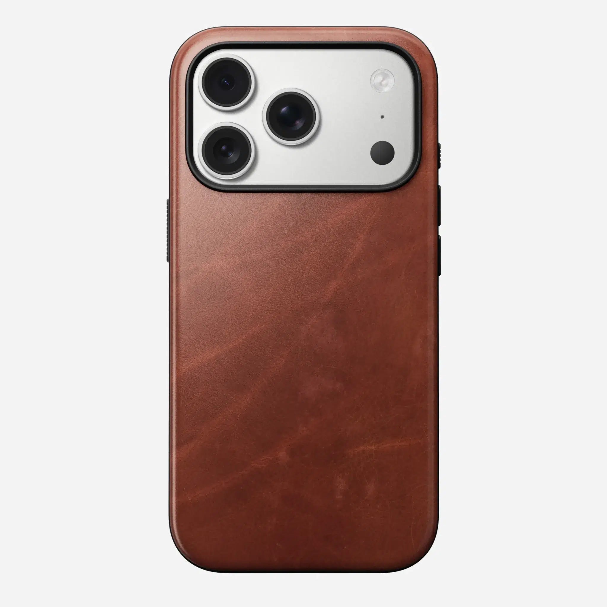 Nomad Modern Leather Case — Horween® Edition Olde Dublin for iPhone 17 Pro