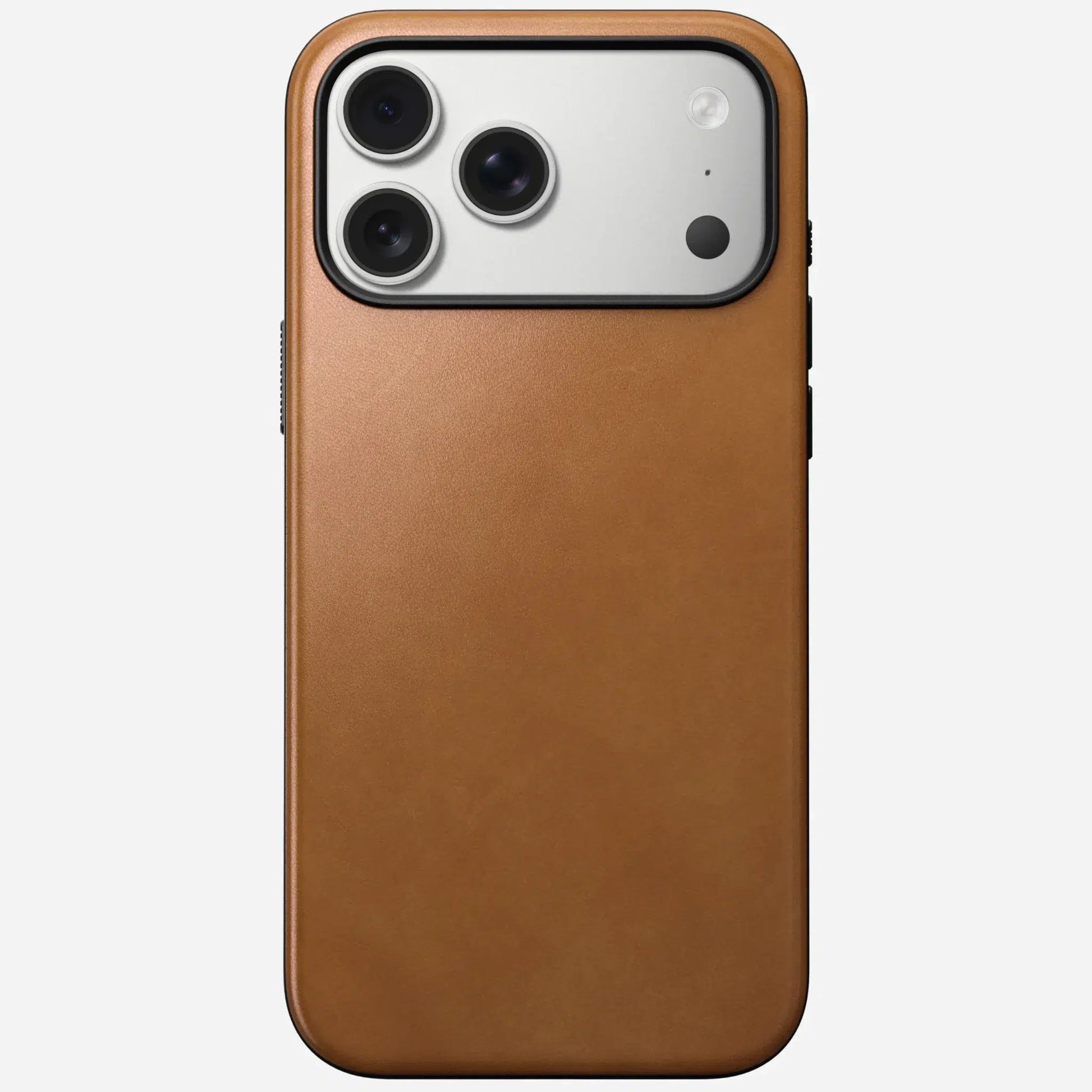 Nomad Modern Leather Case – English Tan for iPhone 17 Pro Max
