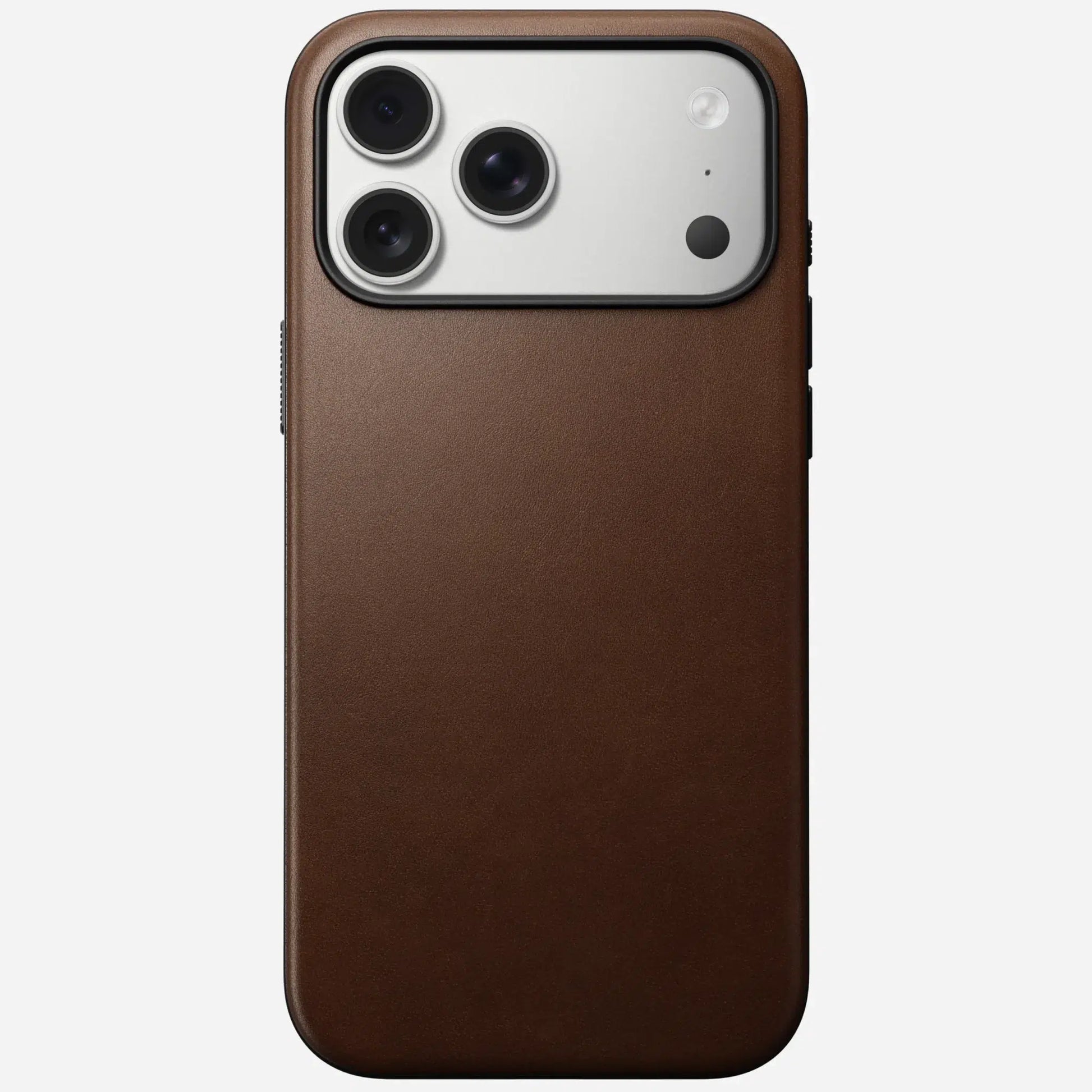 Nomad Modern Leather Case – Brown for iPhone 17 Pro Max