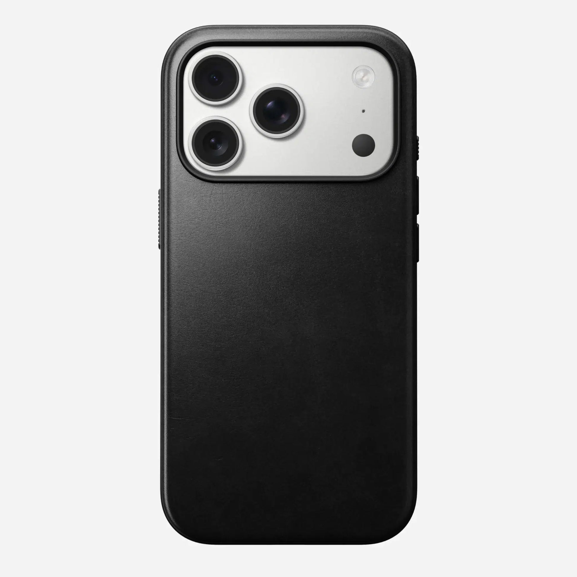 Nomad Modern Leather Case — Horween® Edition Black for iPhone 17 Pro