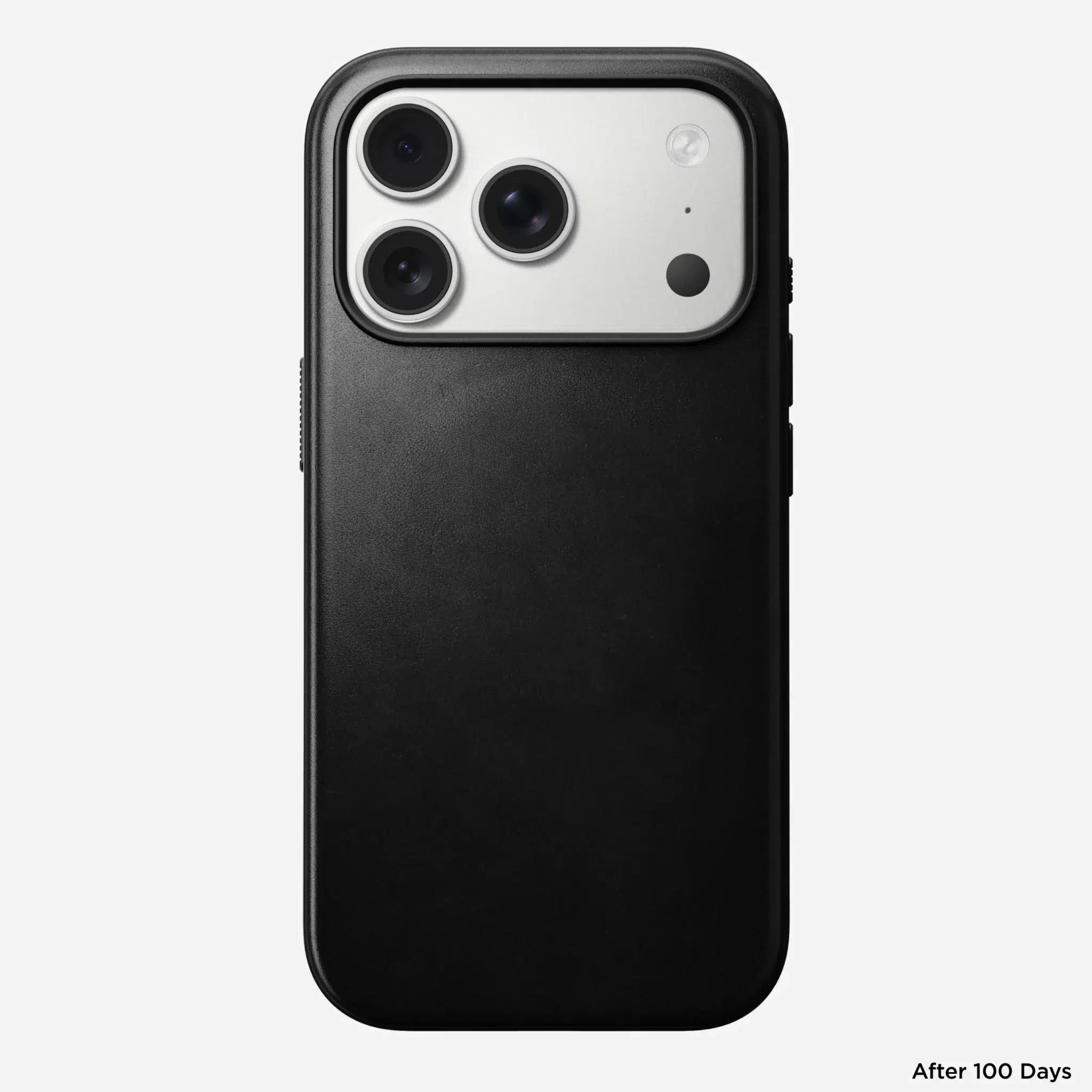 Nomad Modern Leather Case — Horween® Edition Black for iPhone 17 Pro