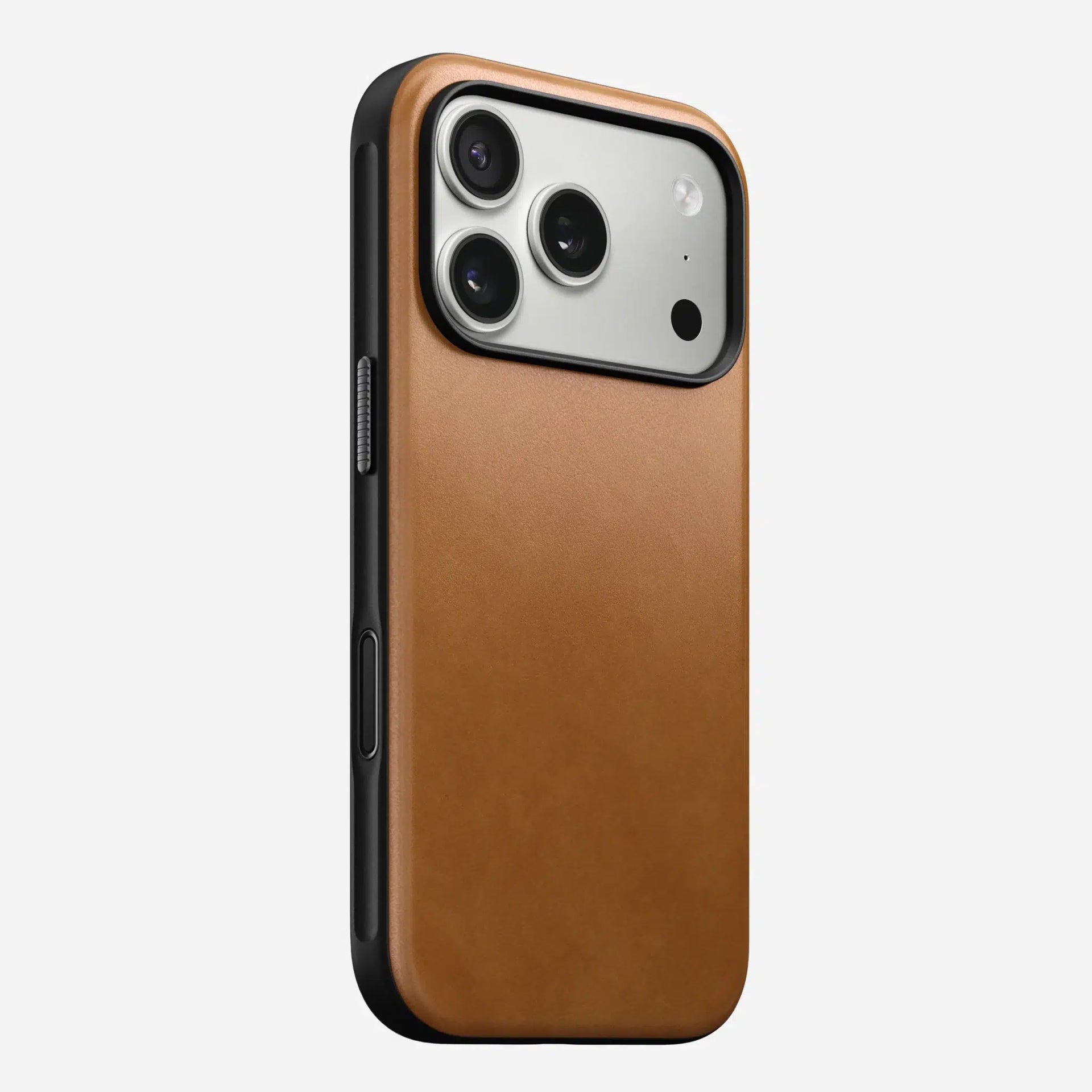Nomad Modern Leather Case – English Tan for iPhone 17 Pro