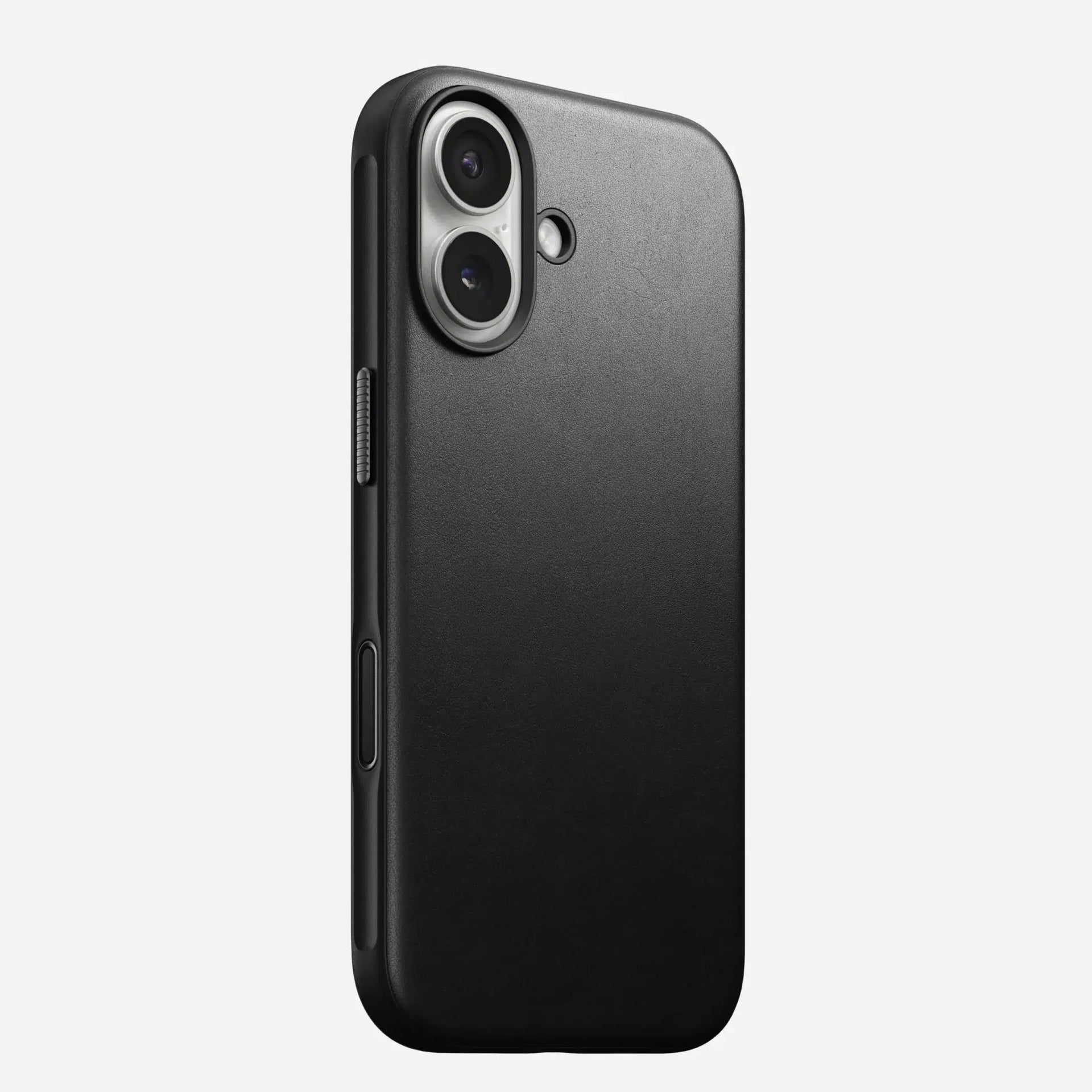 Nomad Modern Leather Case — Black for iPhone 17