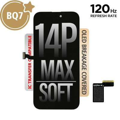 BQ7 Soft OLED Assembly for iPhone 14 Pro Max (120Hz)