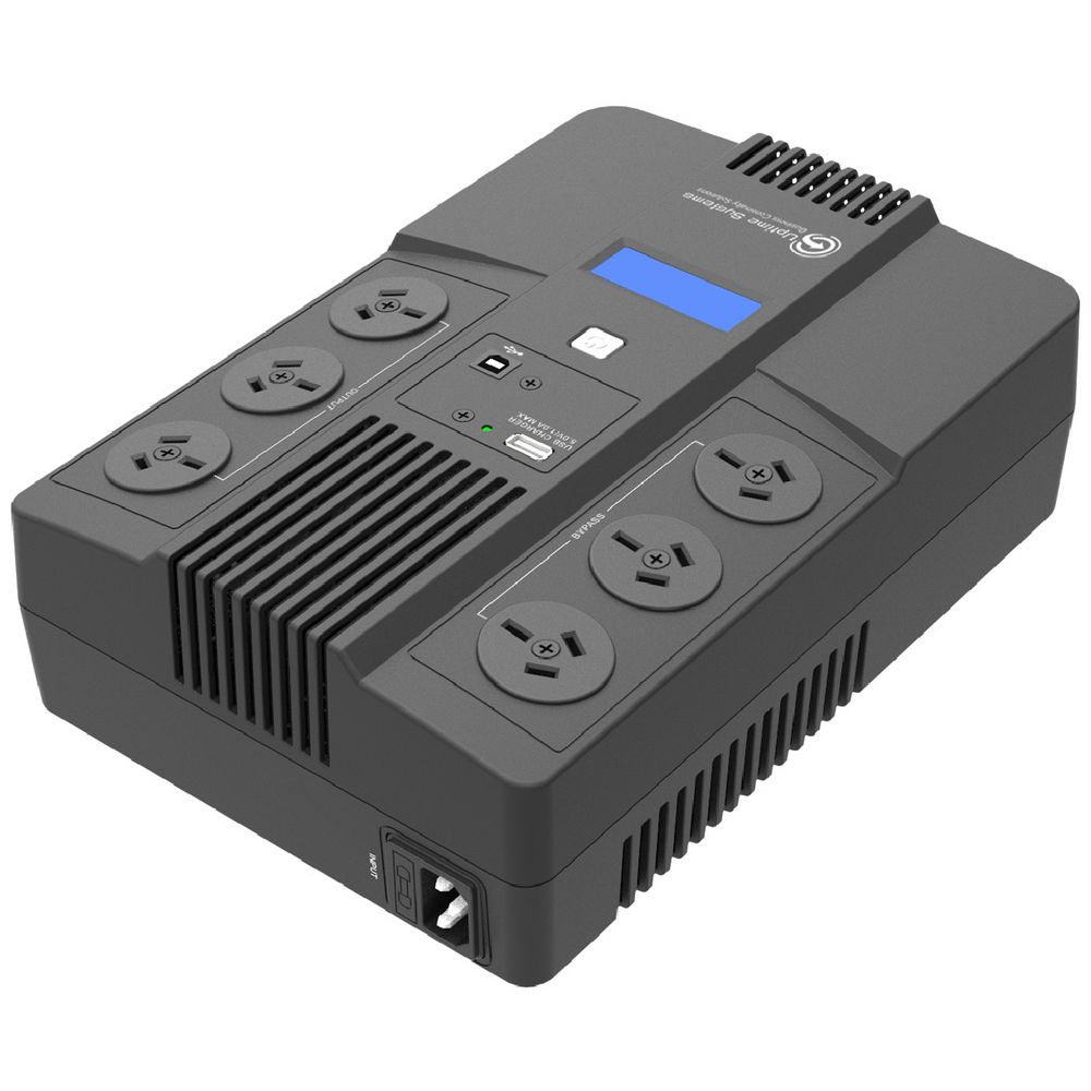 Uptime Systems BT 800VA Line Interactive Powerboard UPS
