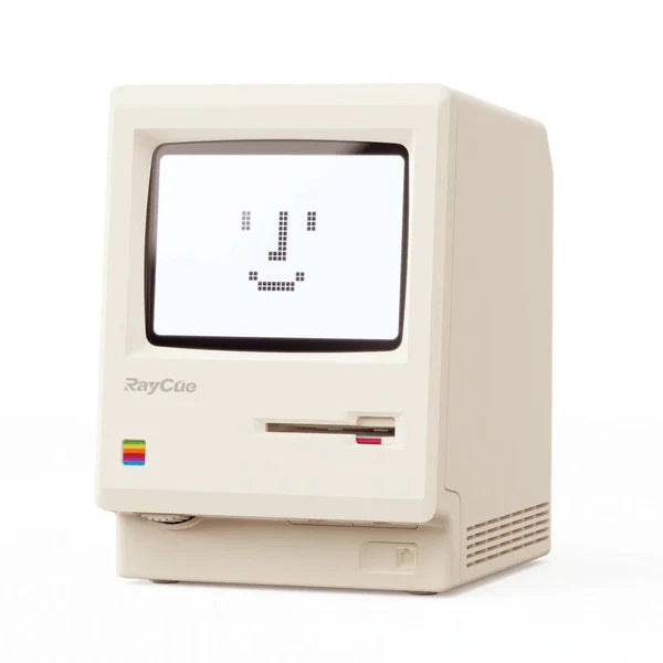 RayCue Maclock Retro Pixel Alarm Clock (USB-C Rechargeable)-1
