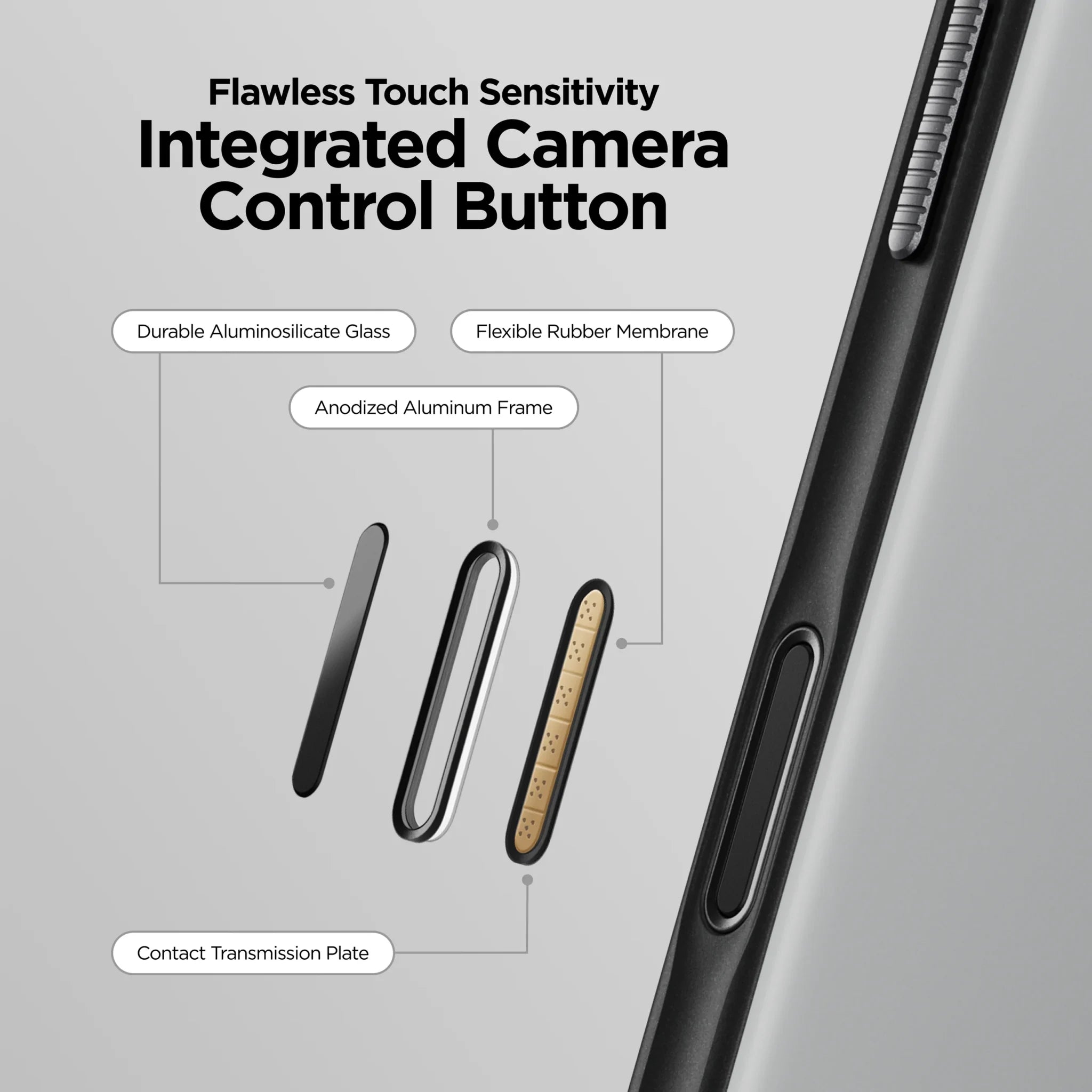 Nomad Modern Case — Lunar Gray for iPhone 17 Pro