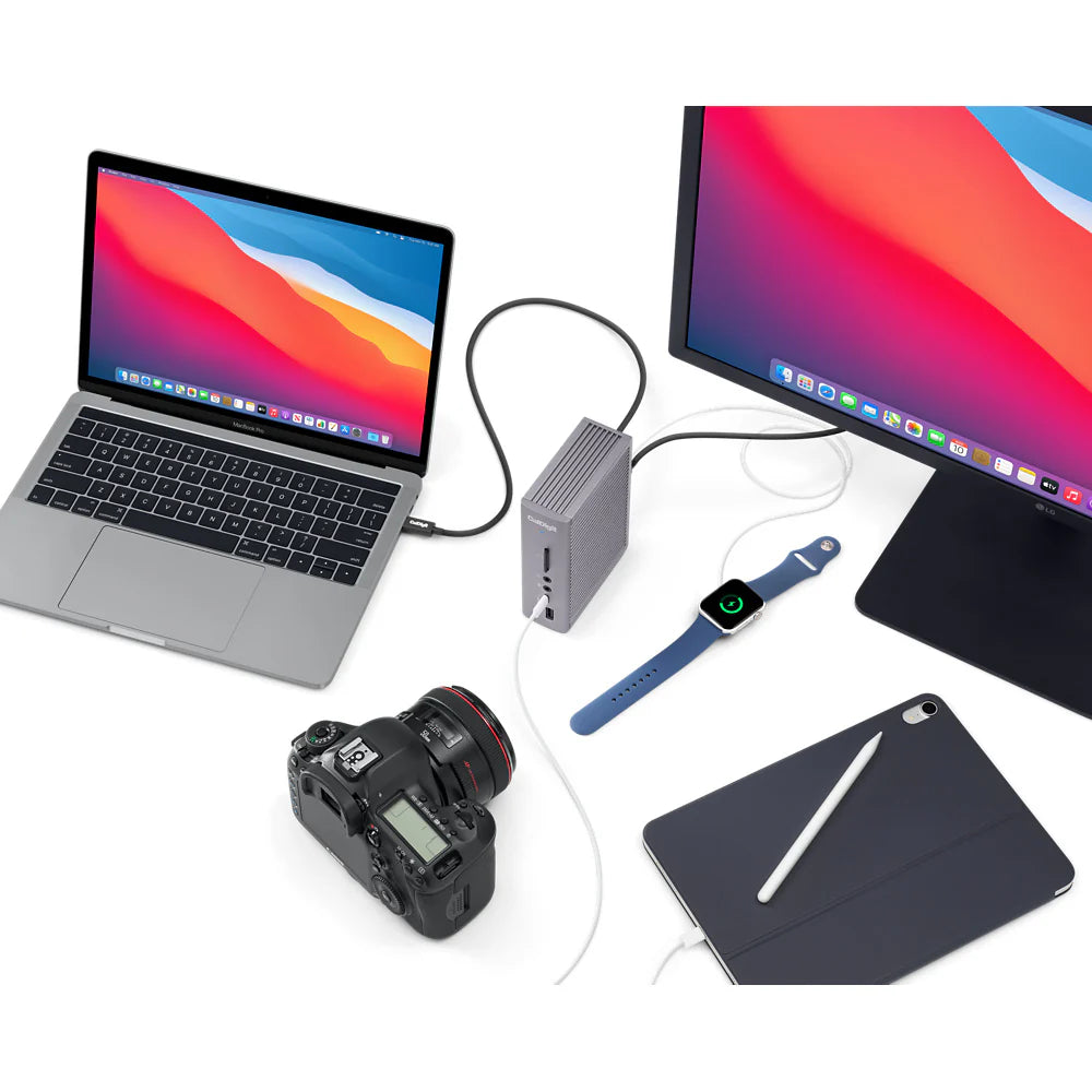 Refurbished CalDigit TS3 Plus Thunderbolt 3 Docking Station — Space Grey