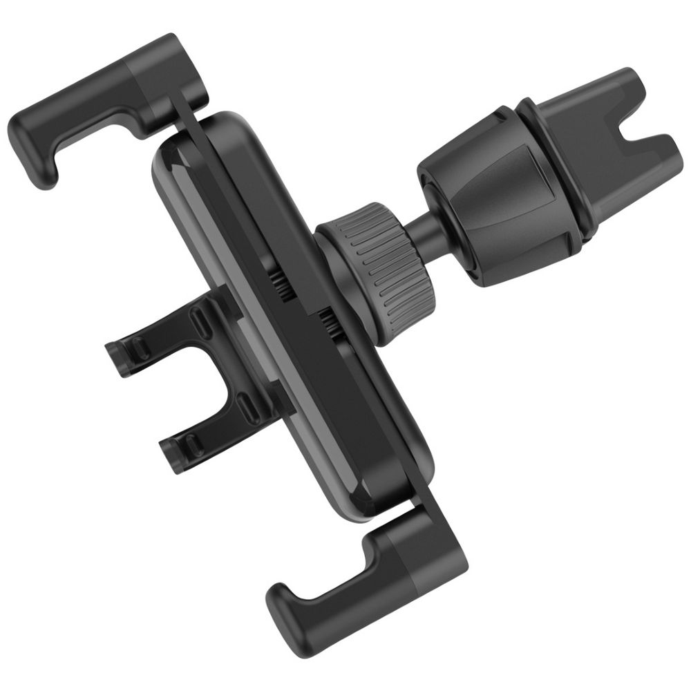 J.Burrows Auto-Retractable Gravity Air Vent Car Mount — Universal Clip-On Smartphone Holder