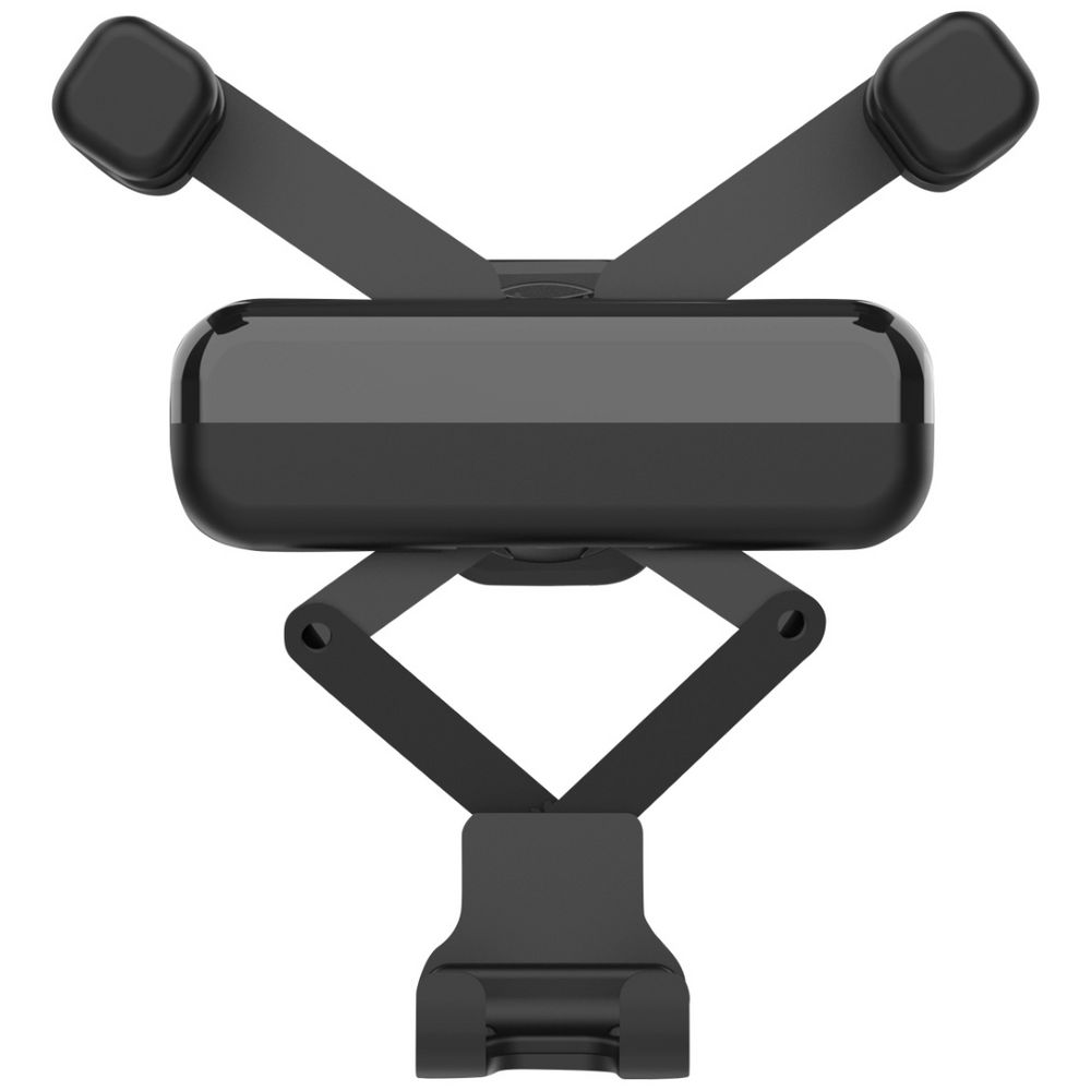 J.Burrows Auto-Retractable Gravity Air Vent Car Mount — Universal Clip-On Smartphone Holder