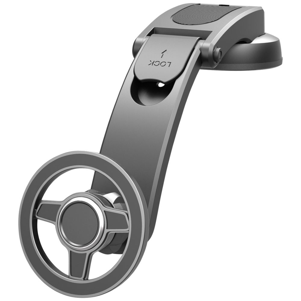J.Burrows Magnetic Dash Mount — Universal Dashboard Phone Holder with Adjustable Angle