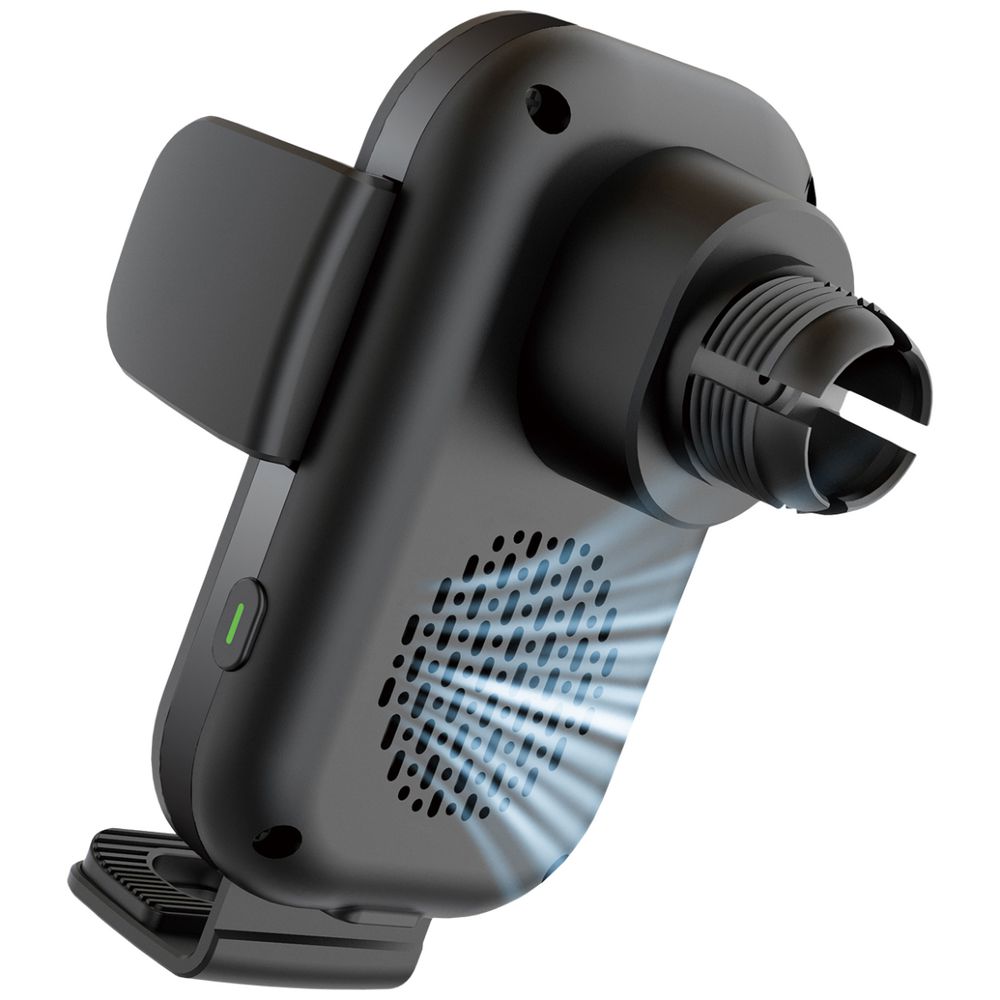 J.Burrows Wireless Charging Car Mount — Motorized Qi2 Fast Charger for Phones