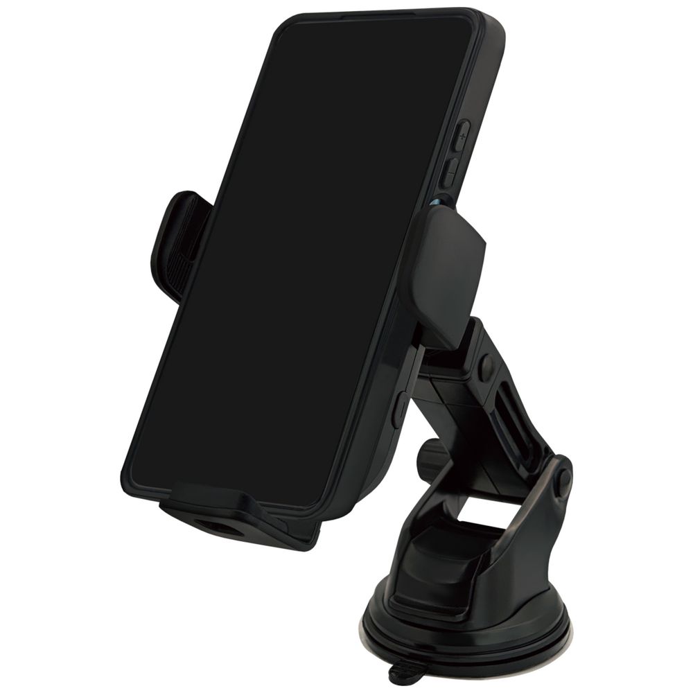 J.Burrows Wireless Charging Car Mount — Motorized Qi2 Fast Charger for Phones