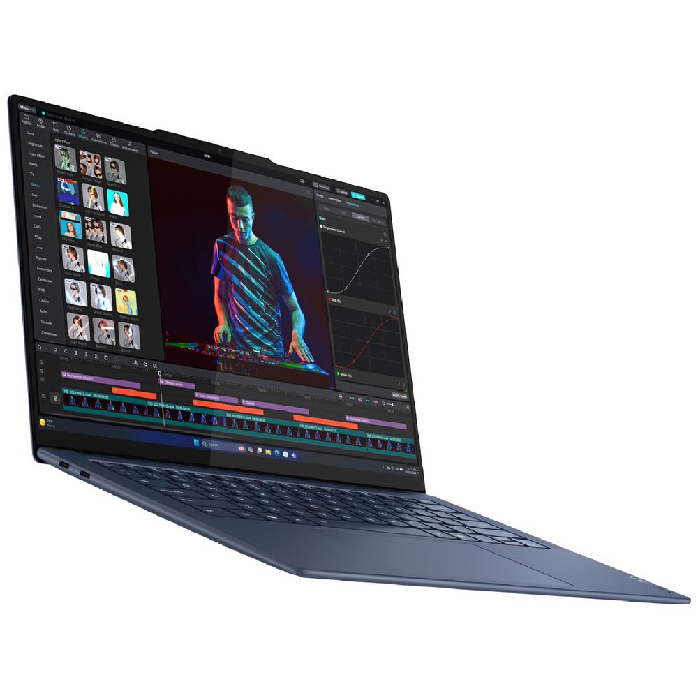 Lenovo Yoga Slim 7x Copilot+ PC — 14.5” X Elite, 32GB/1TB (Cosmic Blue, Touch OLED)