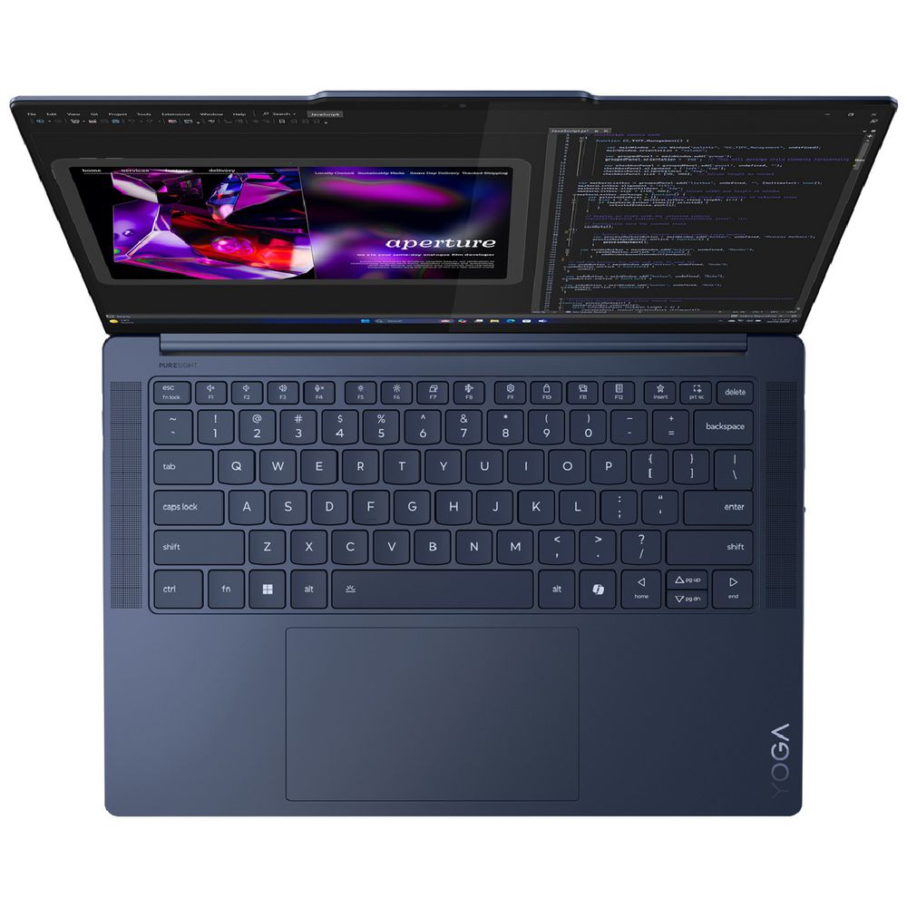 Lenovo Yoga Slim 7x Copilot+ PC — 14.5” X Elite, 32GB/1TB (Cosmic Blue, Touch OLED)