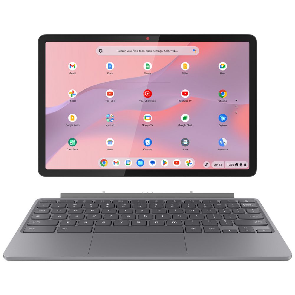 Lenovo 11” Chromebook Duet Laptop (4GB/128GB, Touch, Detachable Keyboard)