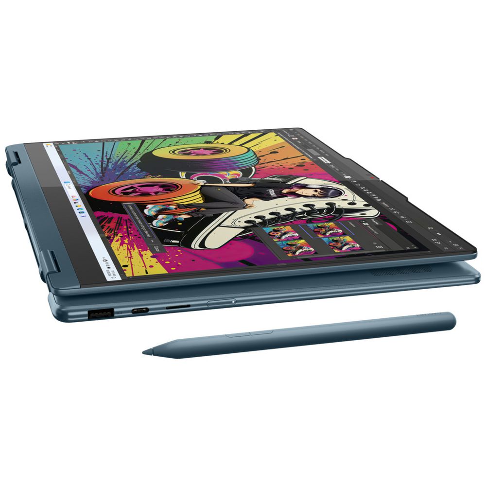 Lenovo 14” Yoga 7 2-in-1 Copilot+ PC – Ryzen AI 7, 24GB/1TB (Tidal Teal)