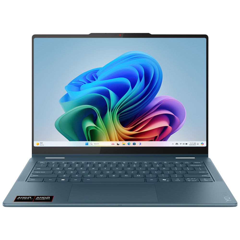 Lenovo 14” Yoga 7 2-in-1 Copilot+ PC – Ryzen AI 7, 24GB/1TB (Tidal Teal)