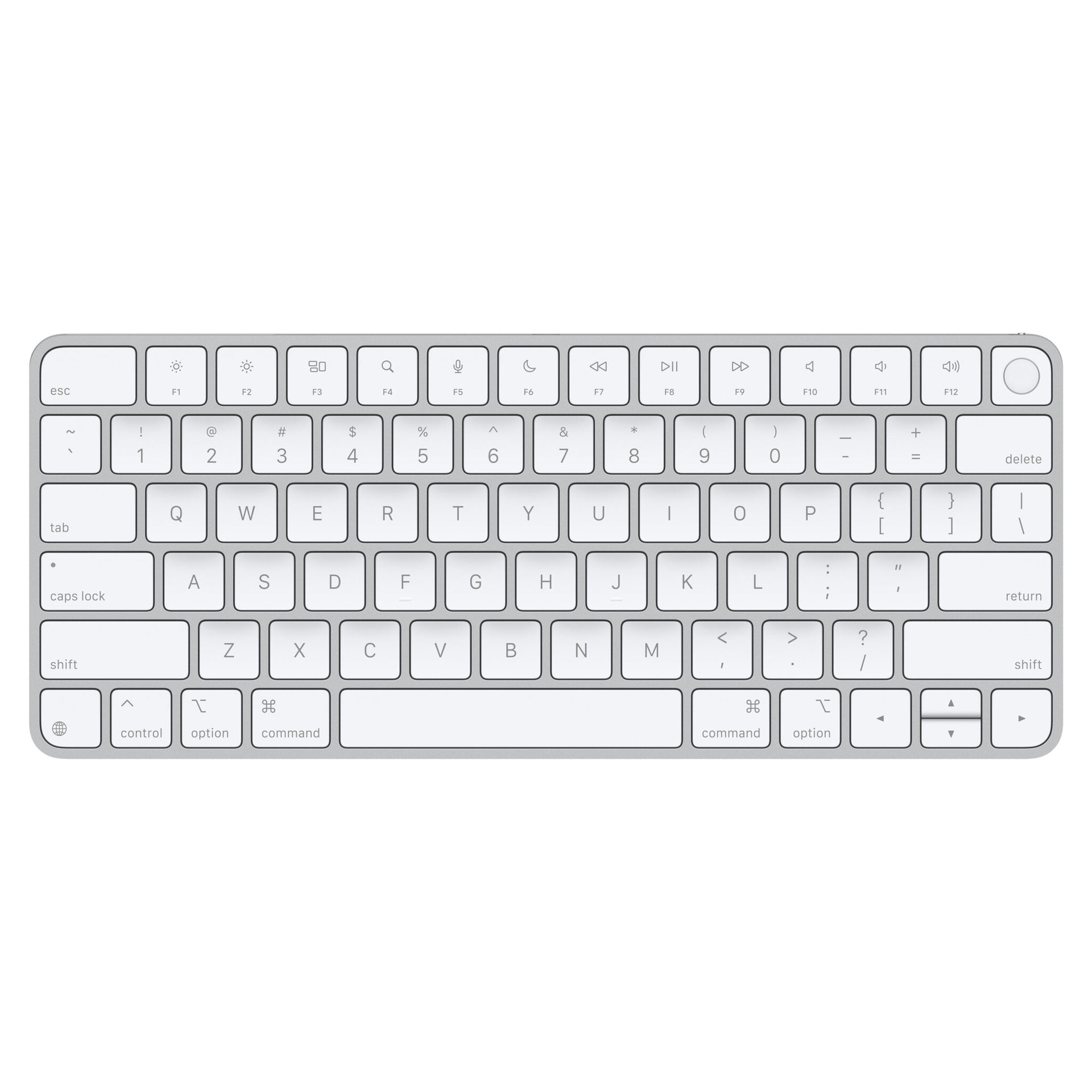 Apple Magic Keyboard with Touch ID (USB-C , Silver ) (US Layout)