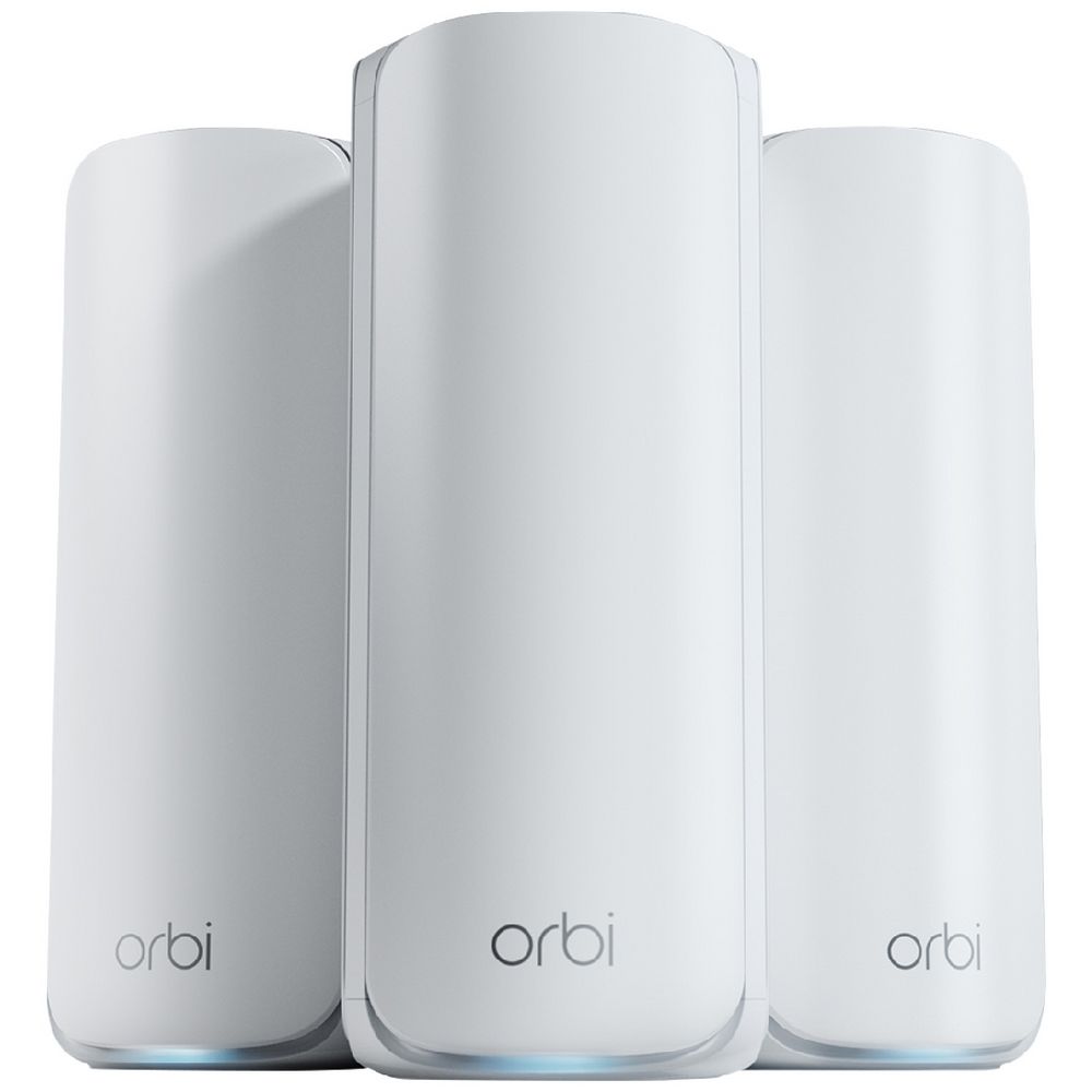 NETGEAR Orbi 770 BE11000 Tri-Band Mesh Wi-Fi 7 System (3 Pack)