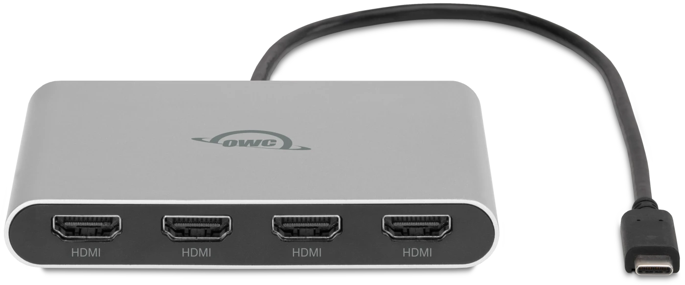 OWC USB-C Quad HDMI® 4K Display Adapter OWC
