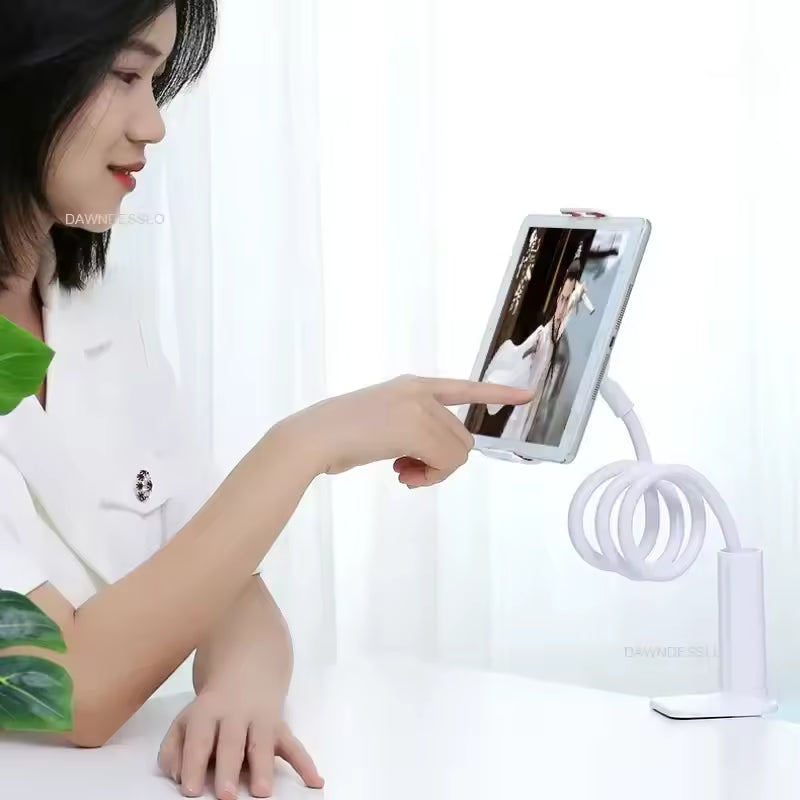 128cm Phone Holder Stand Lazy Bracket Headrest Bed 360° Flexible Long Arms Clamp Mount