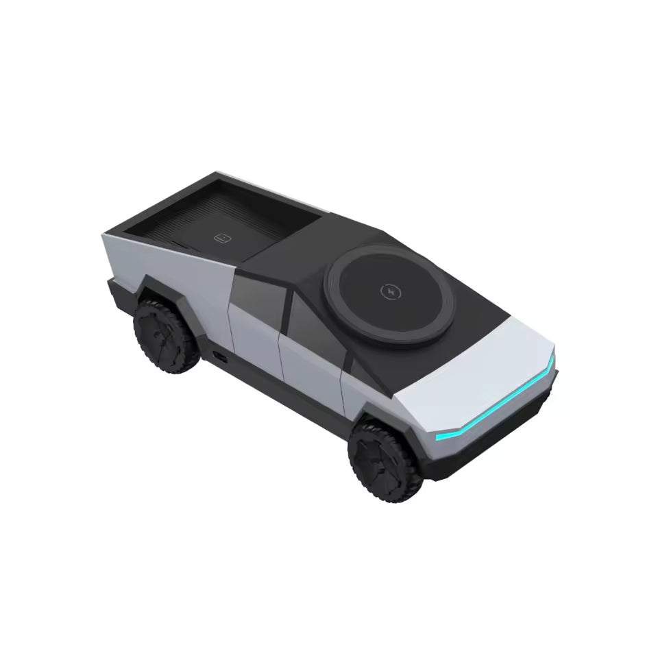 VBNM Desktop Stand 3-in-1 CyberDock Wireless Charging Station for iPhone 16/15/14 Pro Max, AirPods & Apple Watch