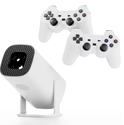 P30MAX 4K Game Projector Retro Drive 30000+ Video Games Emulator Console Portable Projector Home Theater Dual System