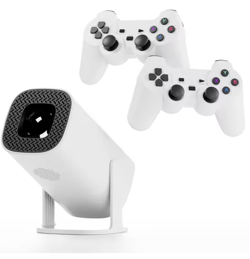 P30MAX 4K Game Projector Retro Drive 30000+ Video Games Emulator Console Portable Projector Home Theater Dual System