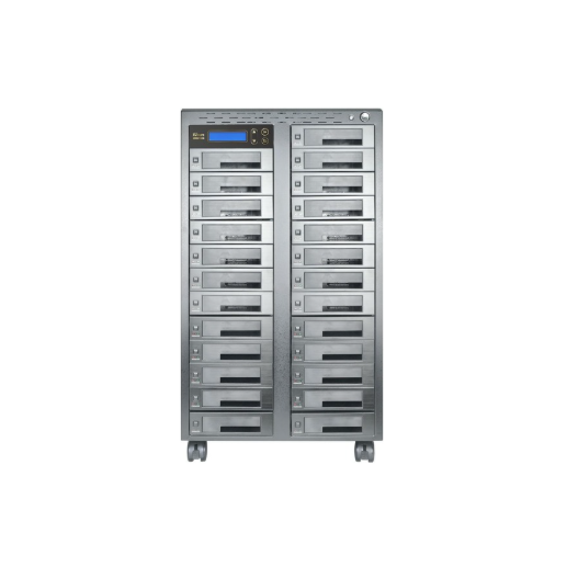 EZ DUPE 1-24 HD Leopardo Duplicator (300MB/s) - SATA HDD SSD Cloner & Sanitizer