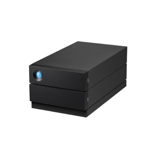 LaCie 2big RAID USB-C External Hard Drive Desktop, 40TB, Black