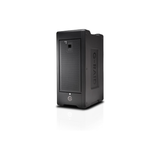 SanDisk Professional 48TB G-RAID Shuttle 8 - Transportable Enterprise-Class 8-Bay External Hard Drive, Thunderbolt 3 and USB-C, Hardware RAID, Up to 1900MB/s Read - SDPH48H-048T-NBAAB