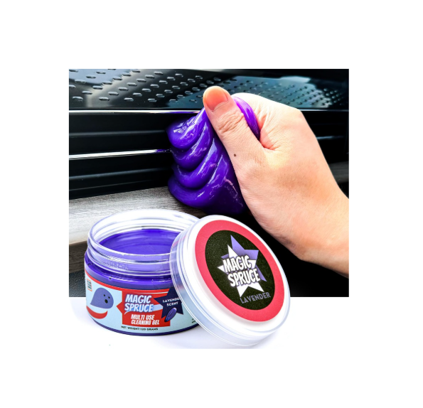 ToysButty Car Detailing Kit Gel for Car Interior Dashboard Cleaner Products, Non-Water Dust Remover Scented Freshner, Upholstery Cleaning Putty, Pc Laptop Computer Cleaning Accessories Car Slime Kits