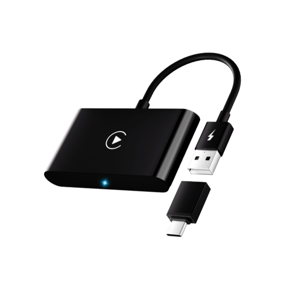 Wireless Carplay Adapter,Wireless Apple Carplay Dongle Adapter,Car Apple Carplay Bluetooth Adapter,Plug & Play 5GHz WiFi Online Update,Low Latency,Easy to Install,Support Newest iOS 16