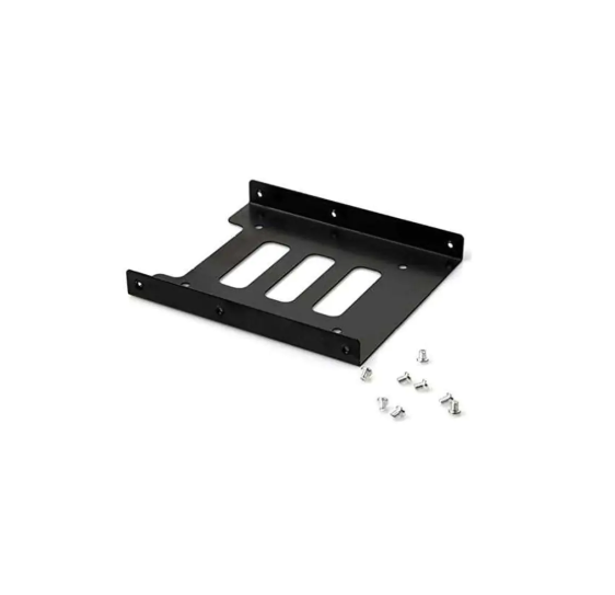 Rotanium Single Metal 2.5inch SSD/HDD Mounting Bracket for 3.5inch Drive Bay (BK01)