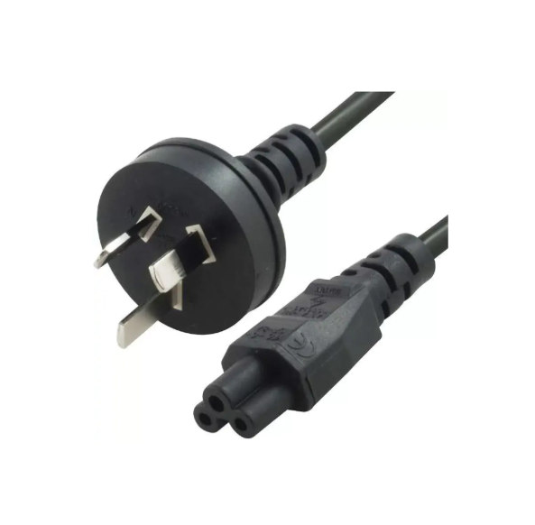 8Ware 3 Pin AU to IEC C5 M to F Power Cable 2m