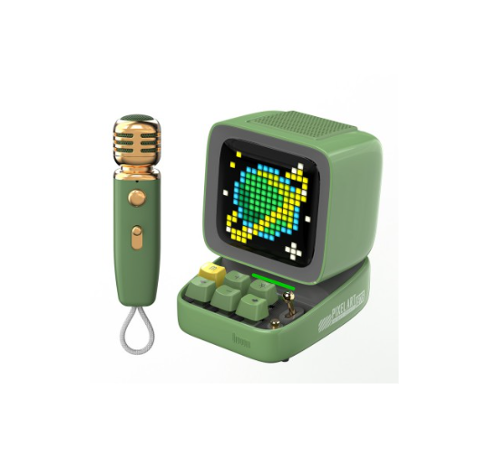 Divoom Ditoo-Mic Mini Karaoke Machine Pixel Art Bluetooth Speaker