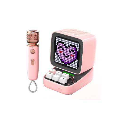 Divoom Ditoo-Mic Mini Karaoke Machine Pixel Art Bluetooth Speaker-5