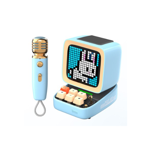 Divoom Ditoo-Mic Mini Karaoke Machine Pixel Art Bluetooth Speaker-4